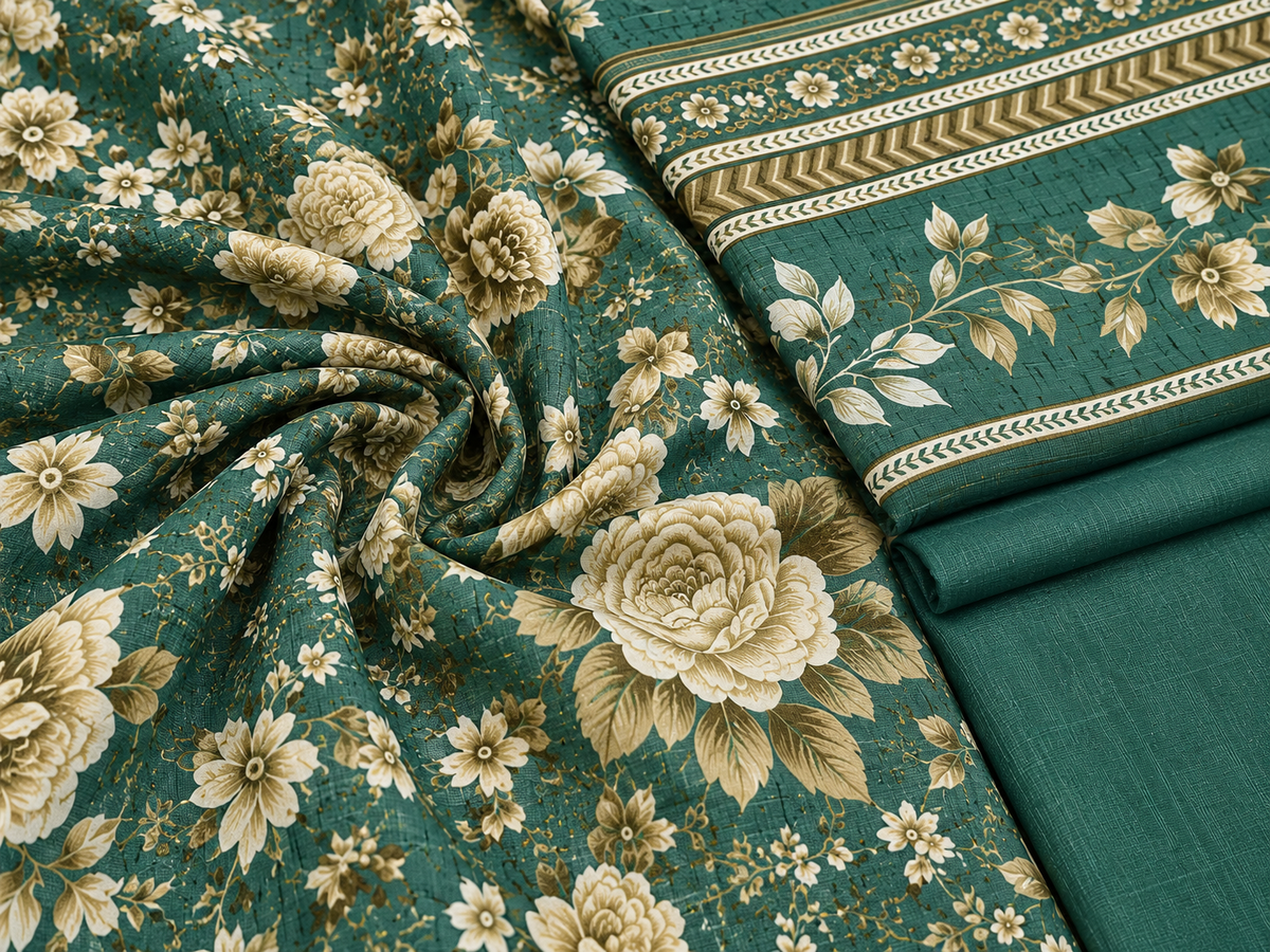 Premium Digital Khaddar 3-Piece