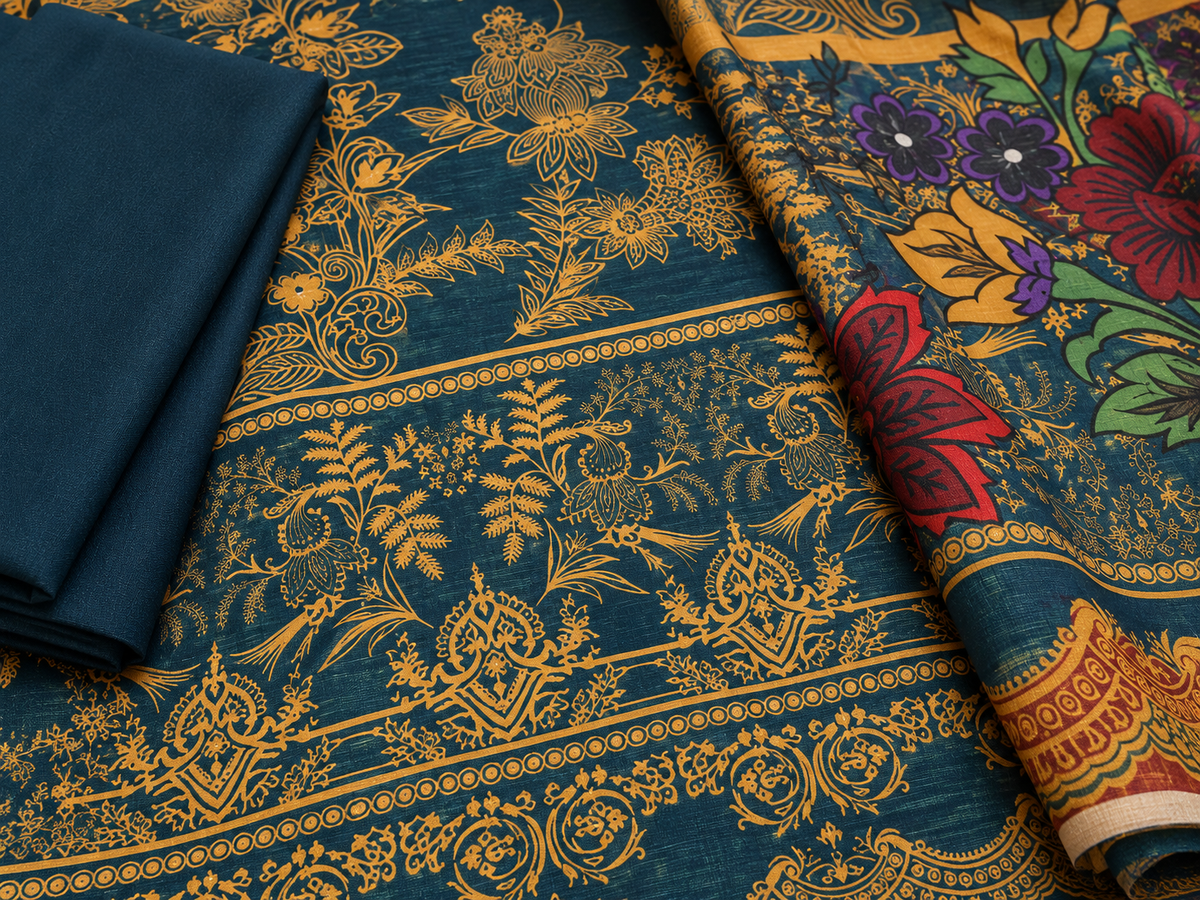 Premium Digital Khaddar 3-Piece